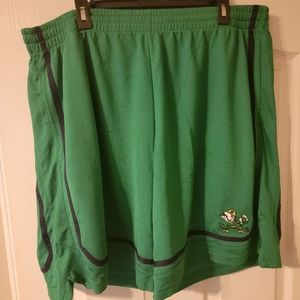 Mens notre dame shorts